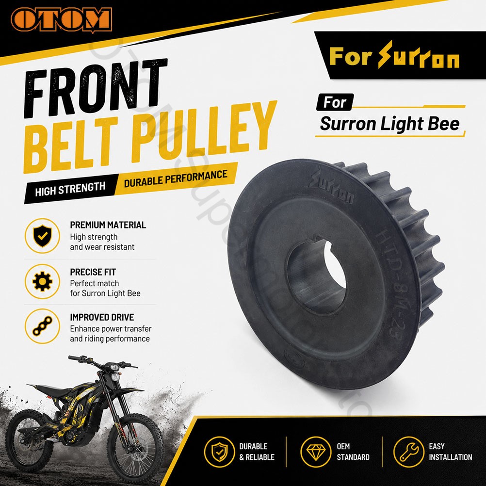 Gear X Motorcycle - Poulie de transmission avant pour moto
