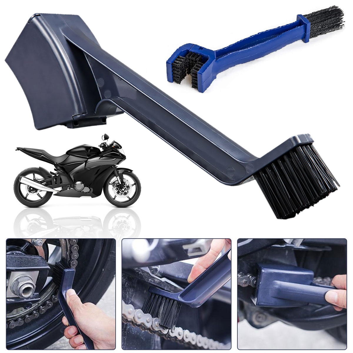 Motorcycle Gear Up - Nettoyeur de chaîne de vélo de