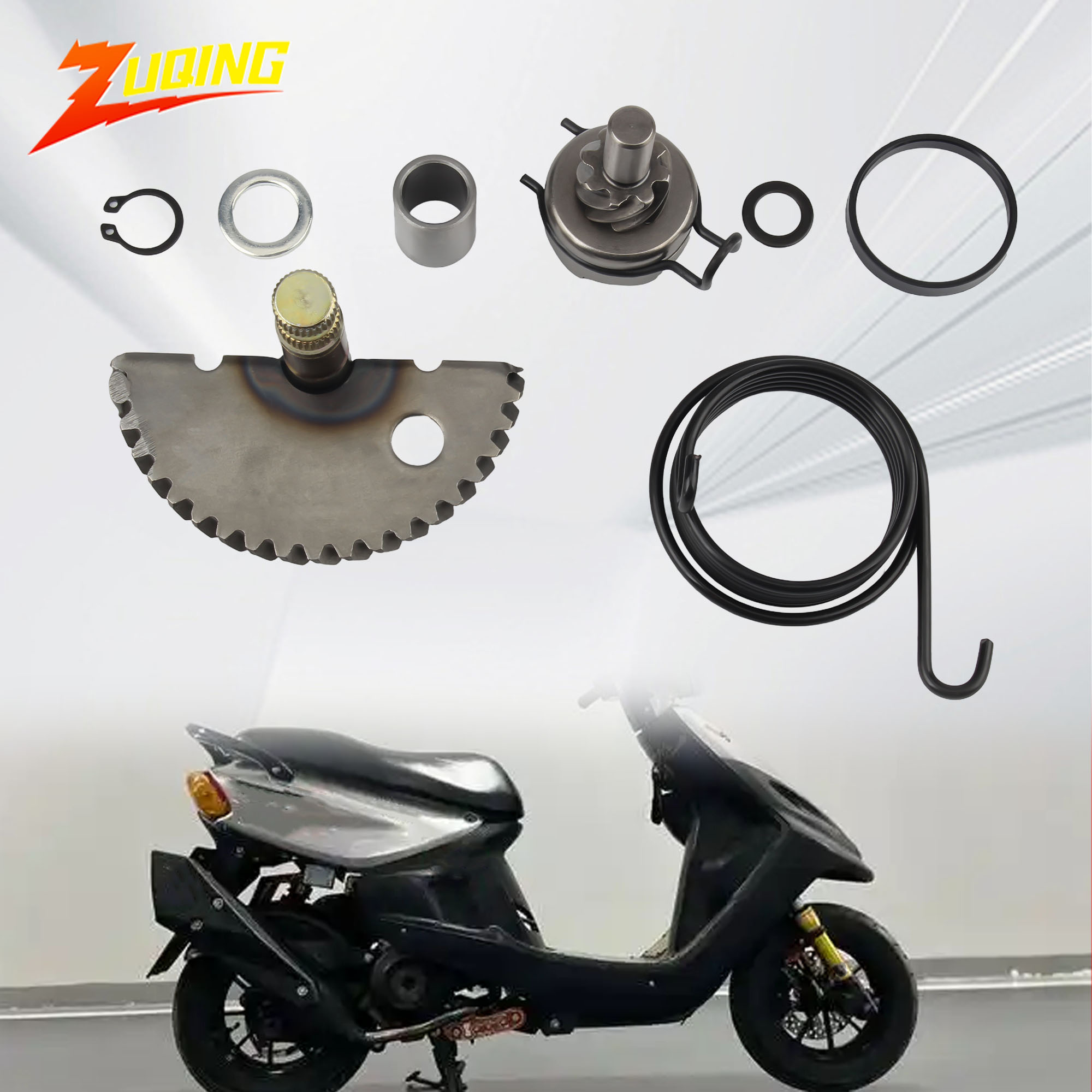 Motorcycle Gear Outfit - Kit d'assemblage d'engrenage d'arbre de levier