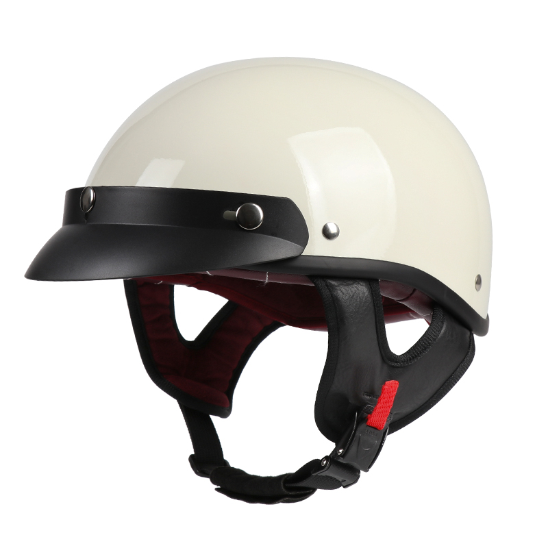 Motorcycle Gear Used - Casque de moto rétro – Demi-casque
