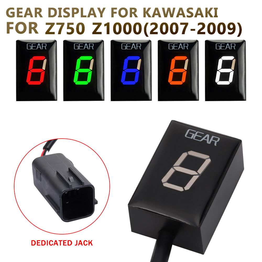 Gear Indicator Display - Indicateur de vitesse de moto, affichage