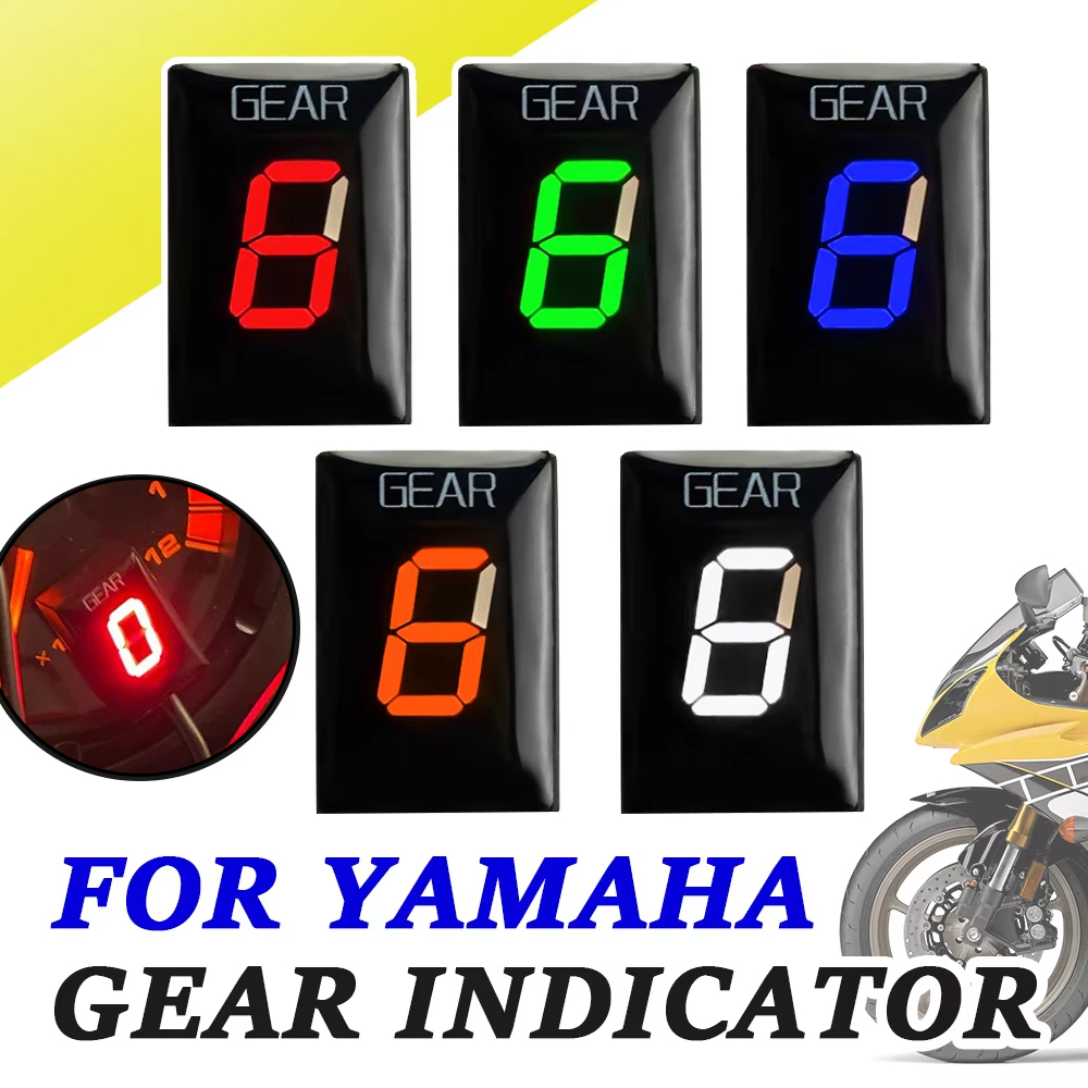Gear Indicator Display - Pour YAMAHA YZF-R1 YZFR1 YZF-R6 YZF-R6S