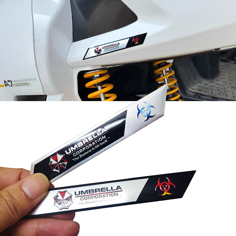 Autocollants 3D Métal Paraplui - Motorcycle Gear Up avis et prix