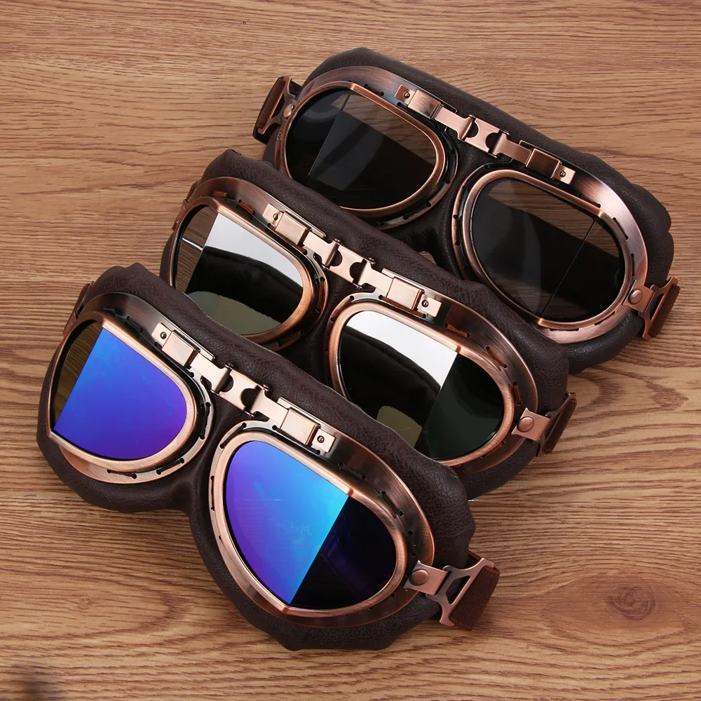 Lunettes rétro pilote, monture - Motorcycle Gear Used avis et prix