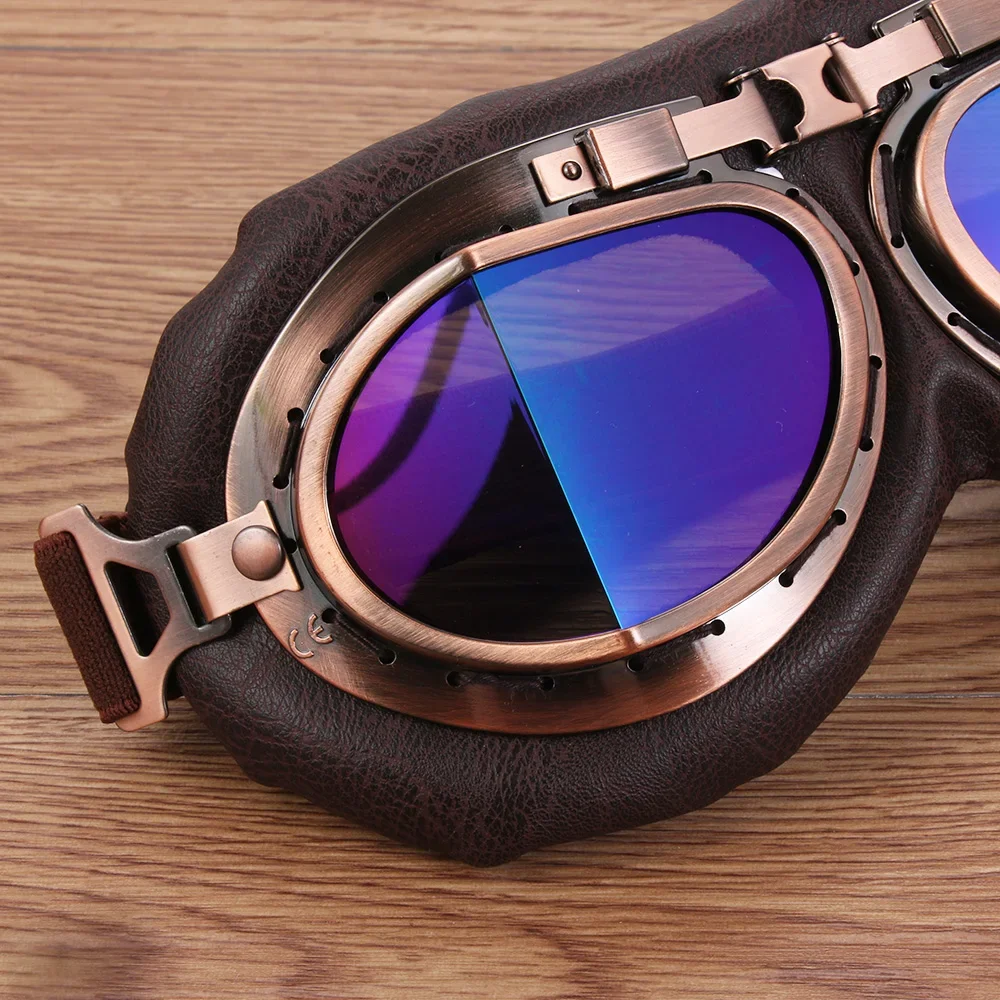 Lunettes rétro pilote, monture - Motorcycle Gear Used avis et prix