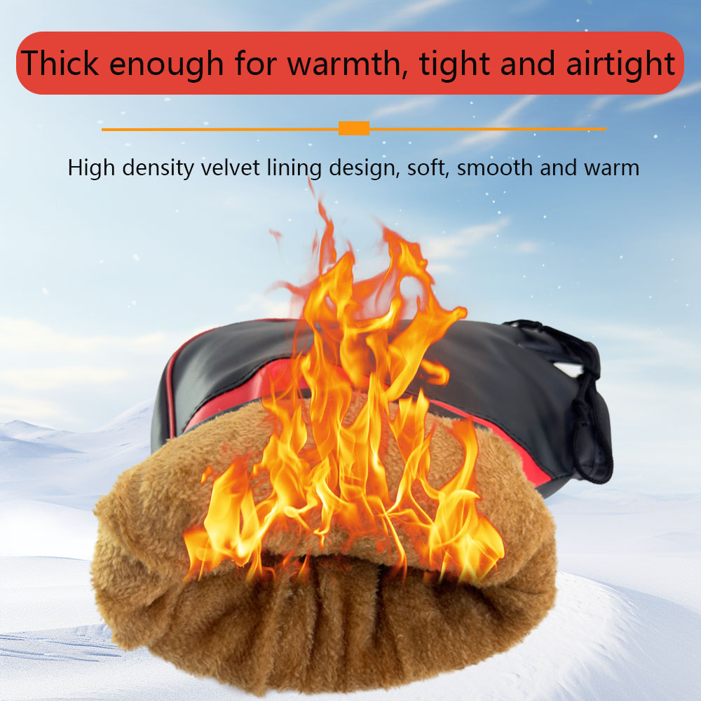1 paire de manchons de guidon  - Motorcycle Gear For Winter avis et prix
