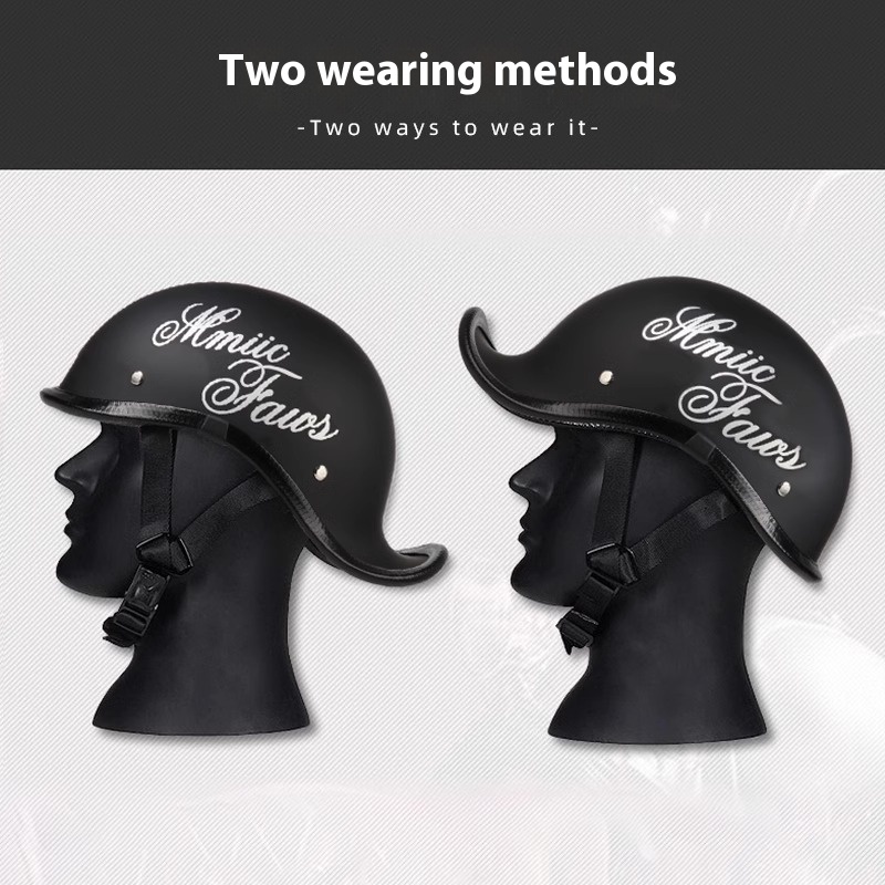 Casque de moto rétro pour la c - Motorcycle Gear Used avis et prix