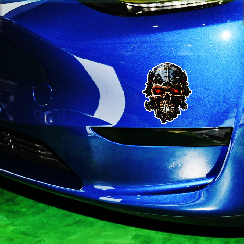 Autocollants de voiture de têt - Motorcycle Gear Outfit avis et prix